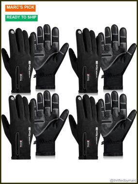 Winter Gloves for Men Women Waterproof Touchscreen Outdoor